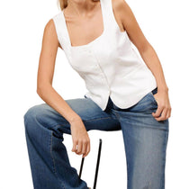 Lucy Paris - Carmy Button Down Vest
