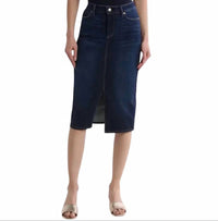 7 For All Mankind - Easy Pencil Denim Skirt