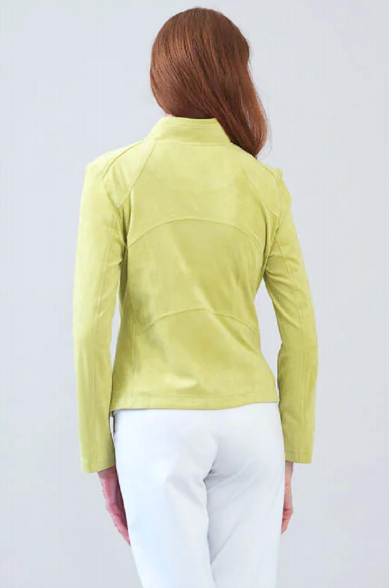 Clara Sunwoo - Soft Suede Signature Jacket