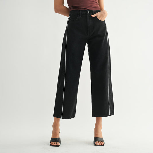 Just Black Denim - Twist Barrell Jean