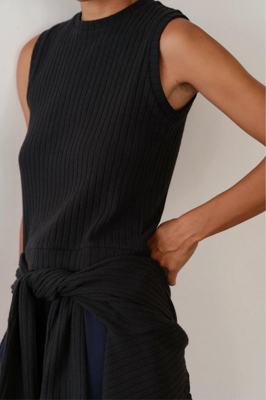 Donni. - Sweater Rib Shell Tank Top