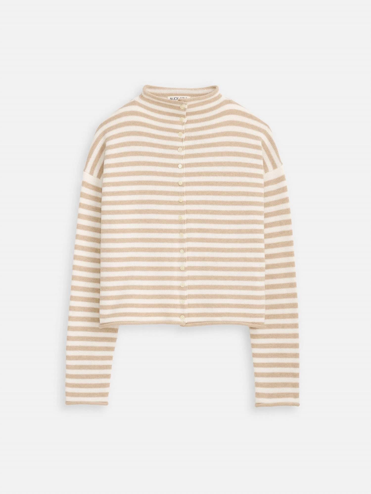 Alex Mill - Taylor Stripe Cotton Cashmere Cardigan