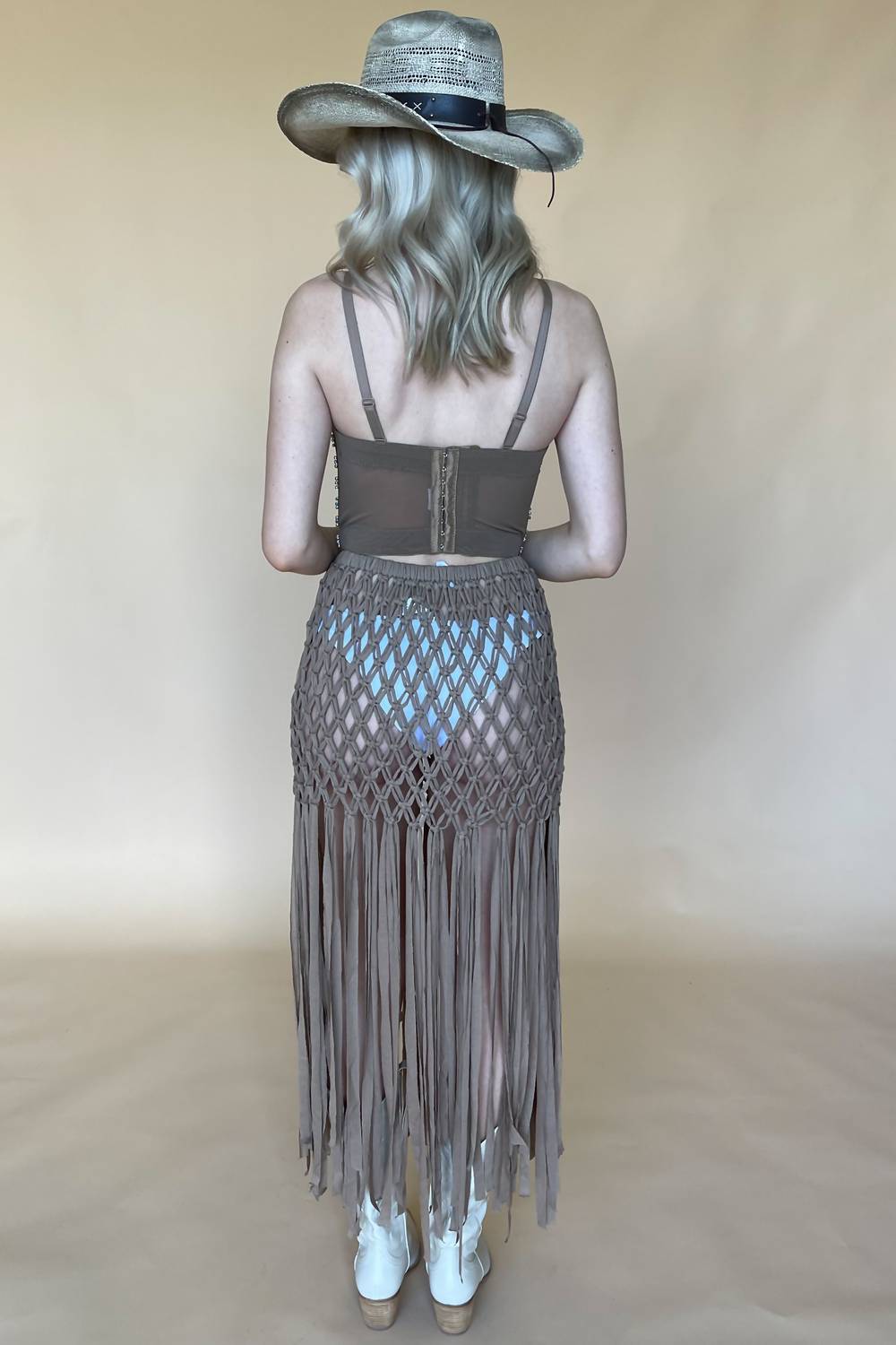 Love Sense - Mojave Fringe Skirt