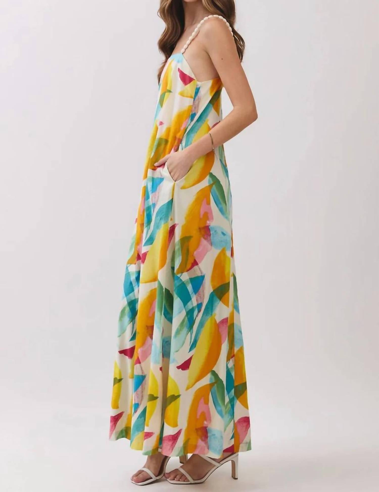 Tcec - Island Palette Maxi Dress