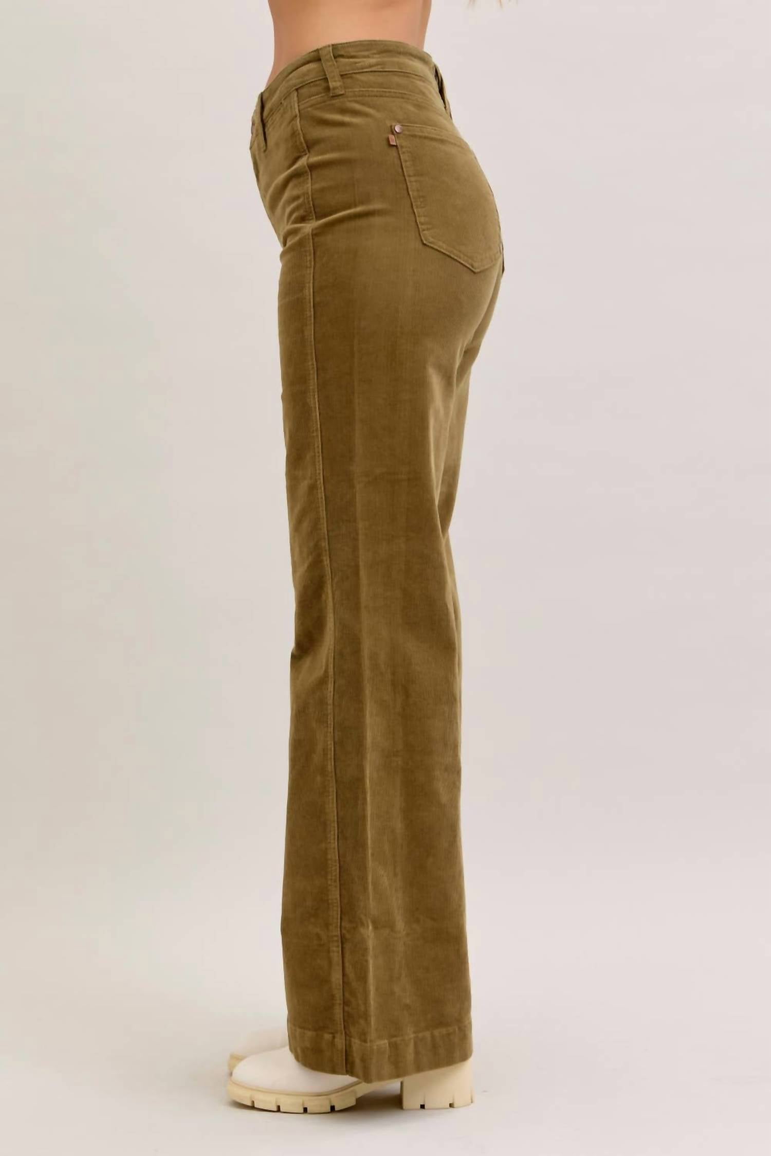 Judy Blue - High Waisted Retro Wide Leg Pant