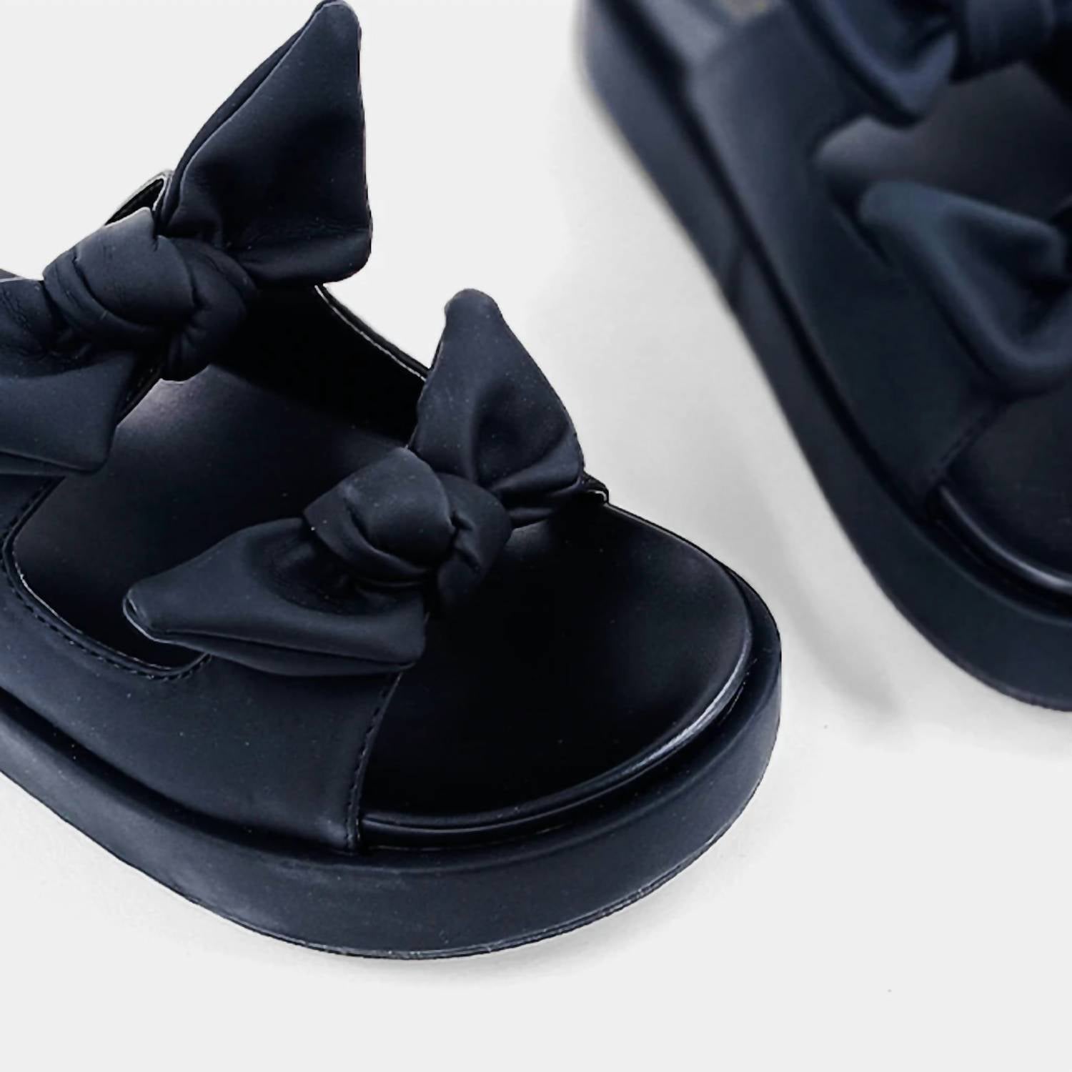 Shu Shop - Women's Kiki Bow Slip On Sandals