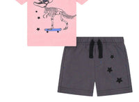 Andy & Evan - Boy's T-Rex Shirt & Shorts Set