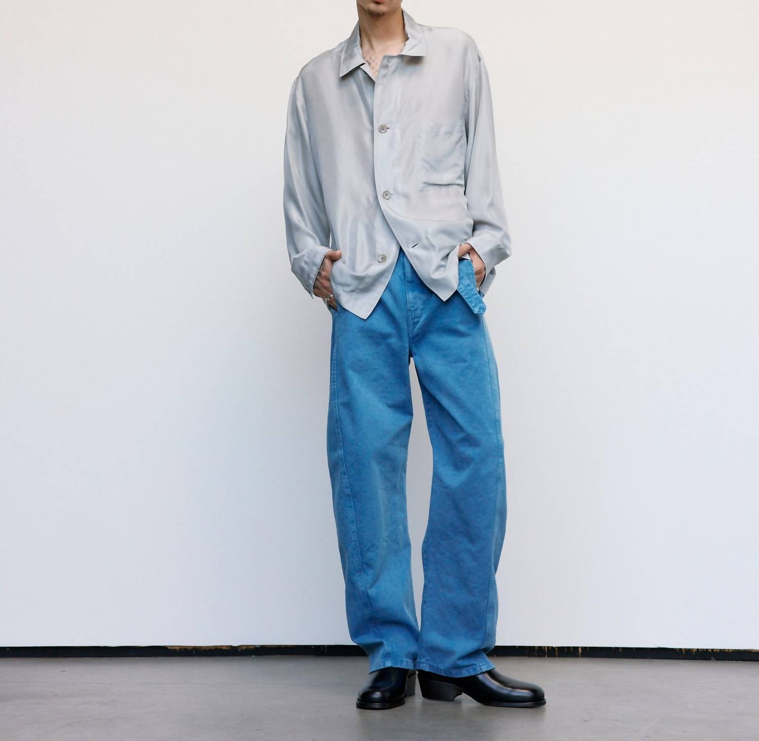 Lemaire - Cloudy Silk Pyjama Long Sleeve