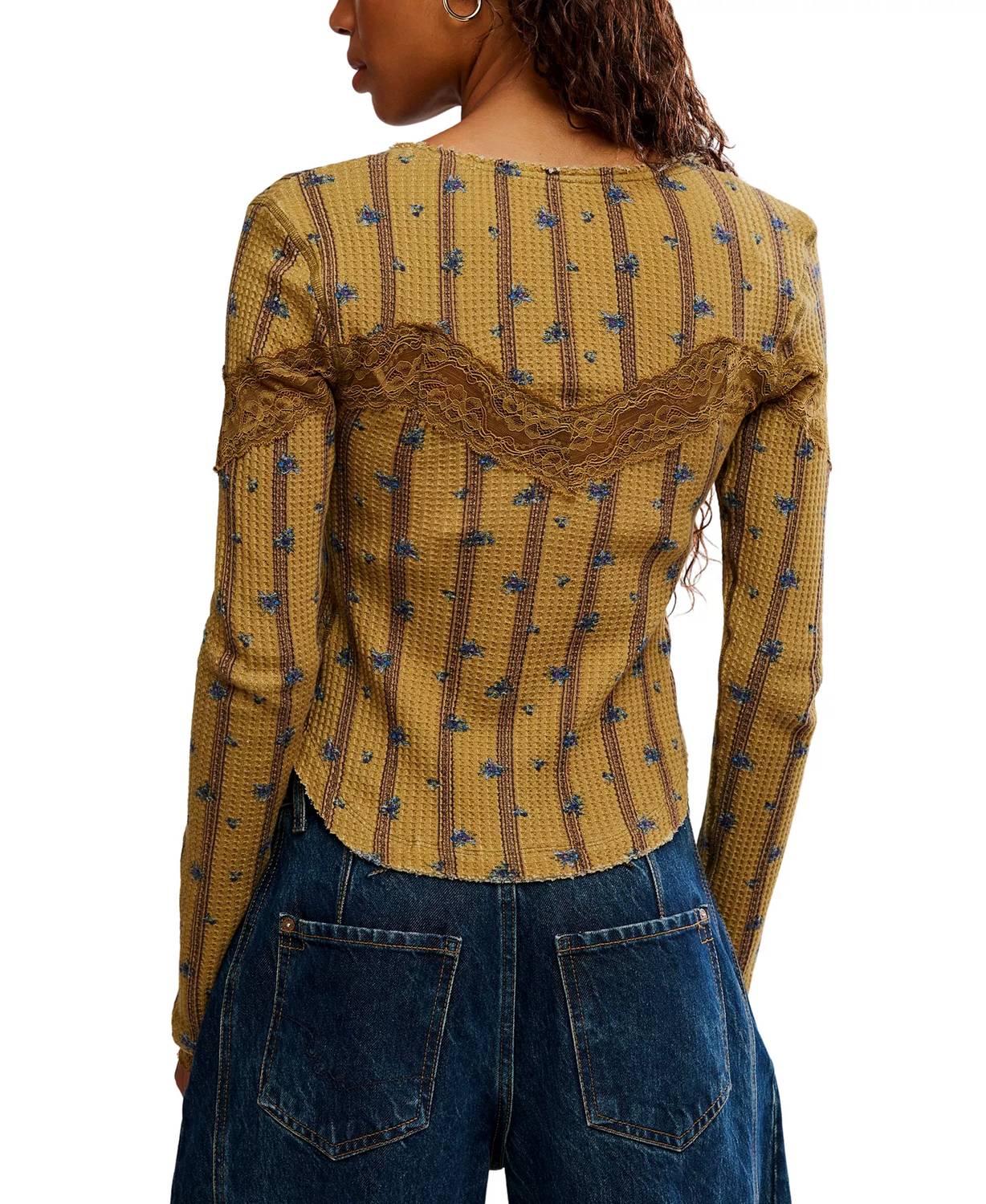 Free People - Lets Party Cardi Top