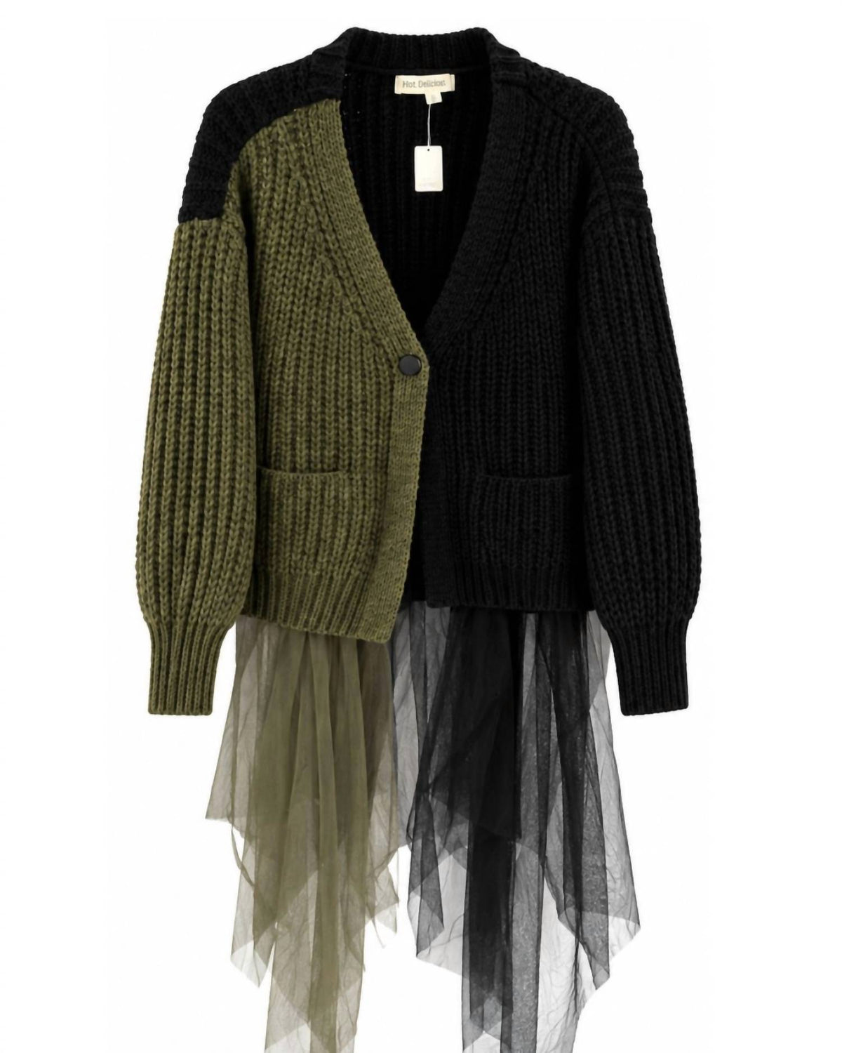 Hot & Delicious - Women's Tule Sweater