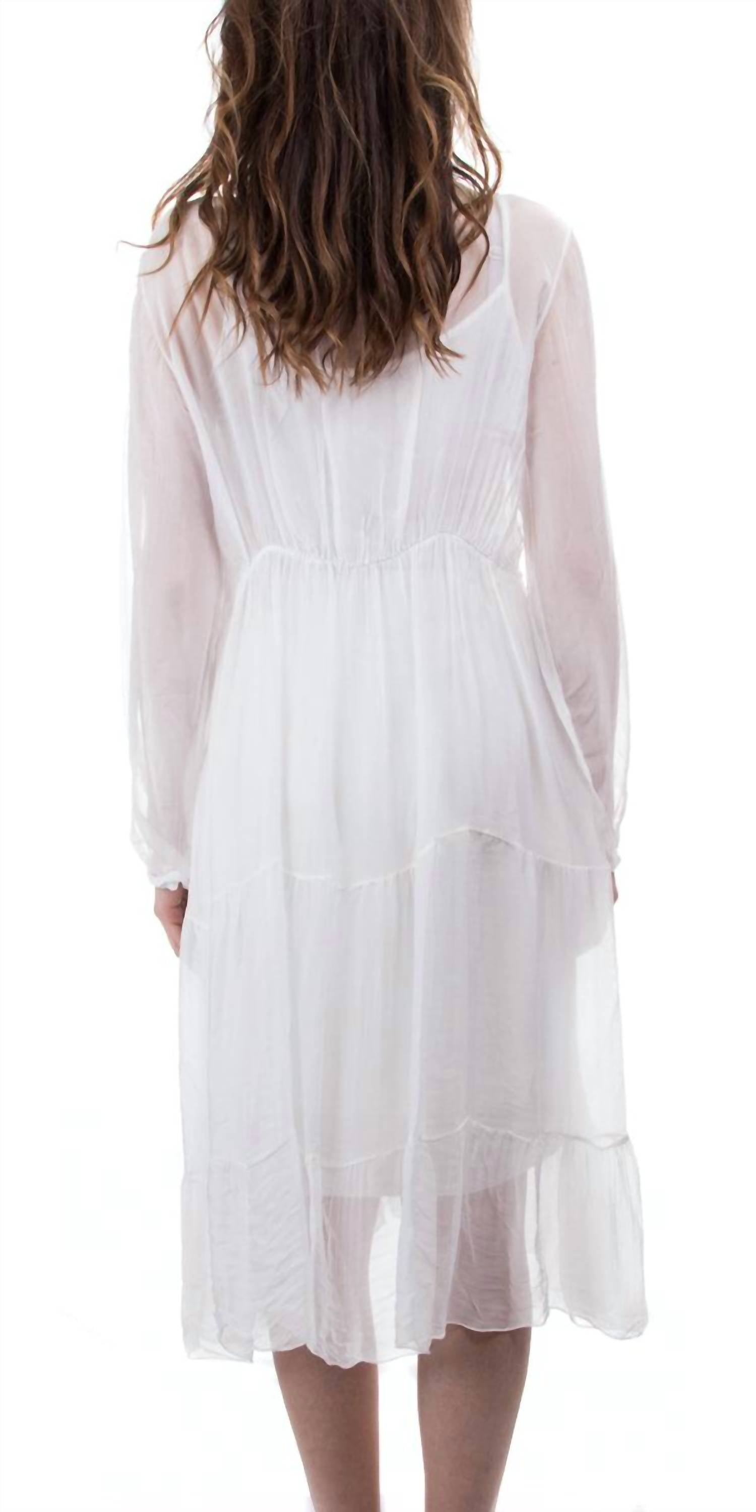 Gigi Moda - Medina Long Sleeve Midi Dress