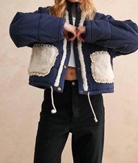 Miou Muse - Lana Sherpa Pocket Jacket