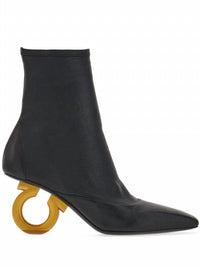 Salvatore Ferragamo Women's Elina Ankle Boots in black - women's shoe - view 68
