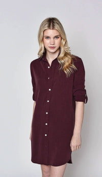 Emily Phillips - Tencel Girlfriend Mini Dress