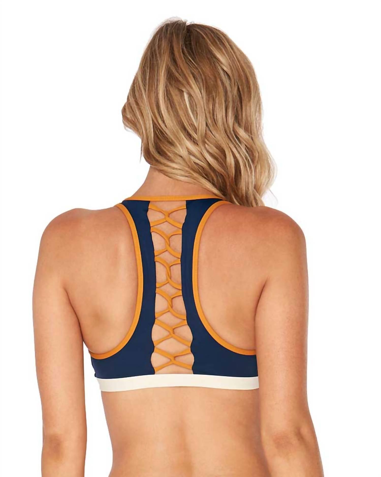 Skylar Strappy Racerback Bikini Top