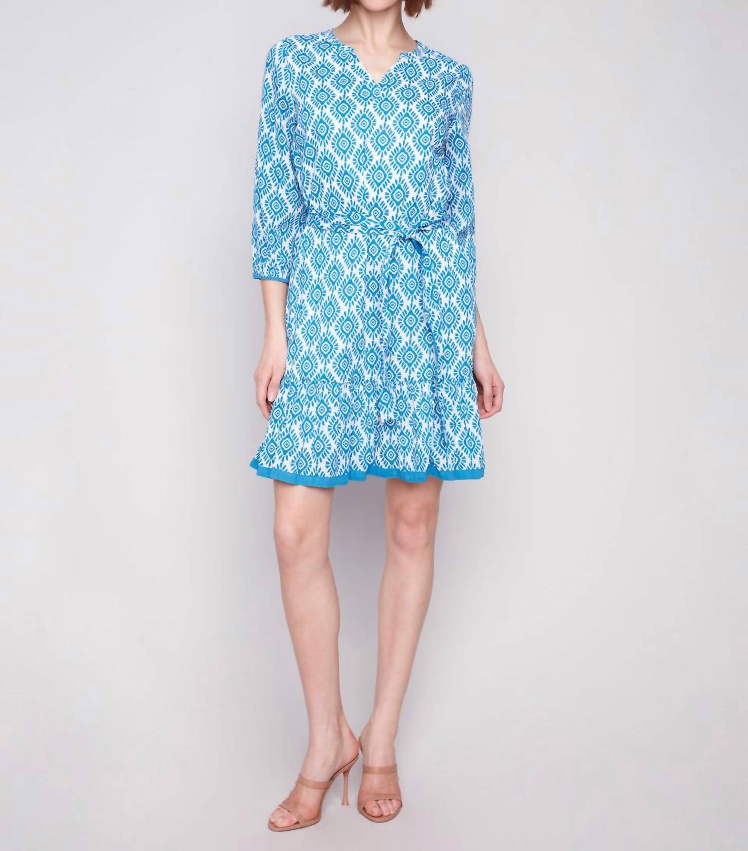 Charlie B - Printed Cotton Dress