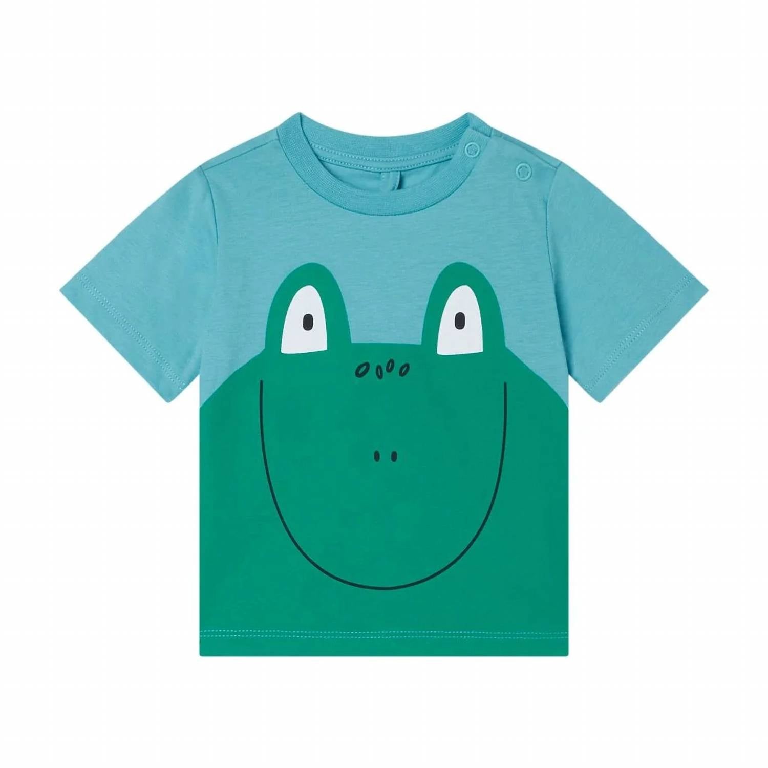 Stella Mccartney - Baby Boy Frog Face Print Tee