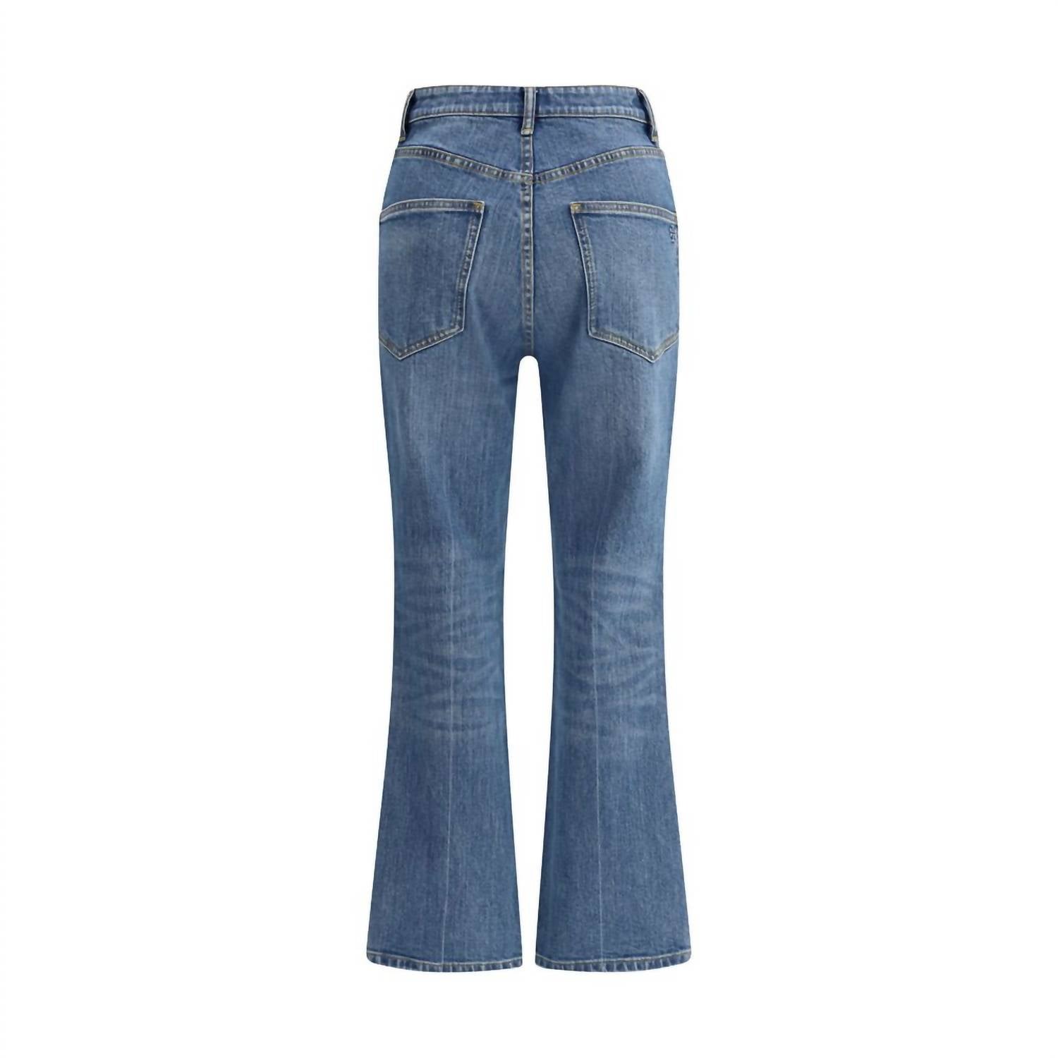Tory Burch - Cropped Flare Jeans