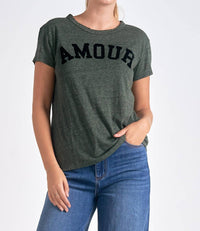 Elan - Amour Crew Neck T Shirt