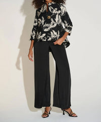 Joseph Ribkoff - Floral Jacquard Swing Jacket