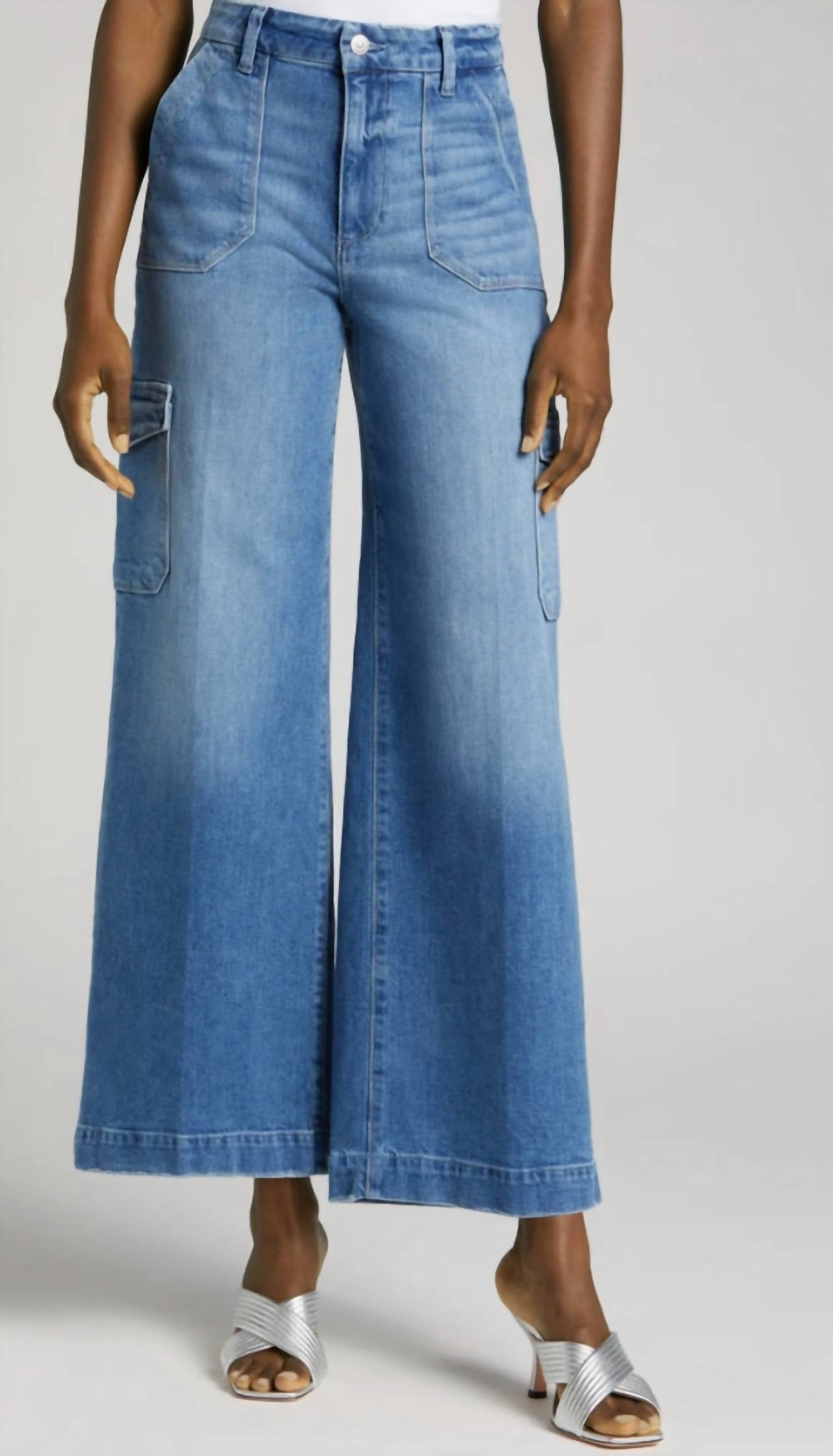 Paige - Harper 30" Utility Cargo Pocket Jeans
