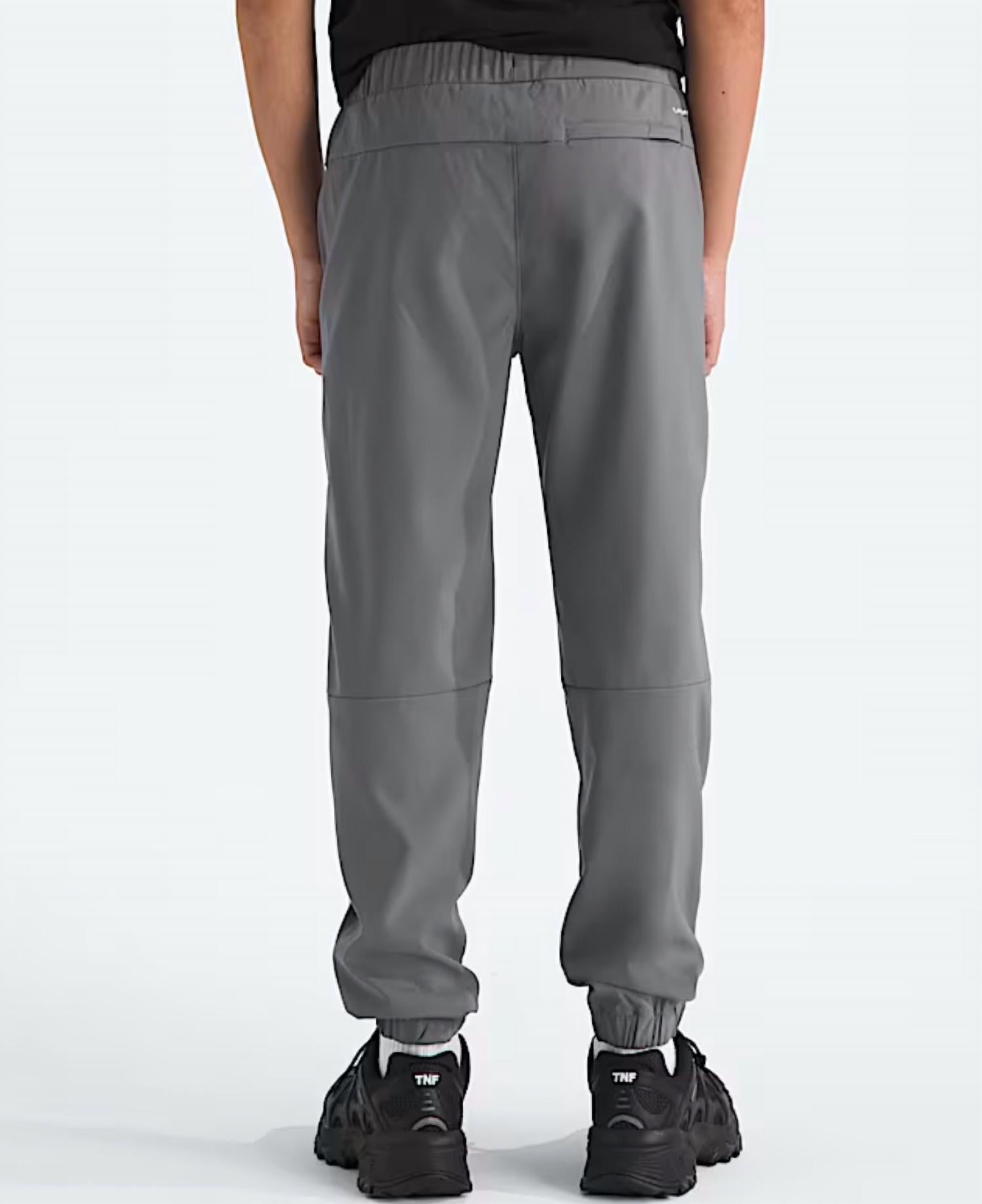 THE NORTH FACE Kid's Boys' On The Trail Pull-on Pants in smocked pearl - kids' joggers - detail view