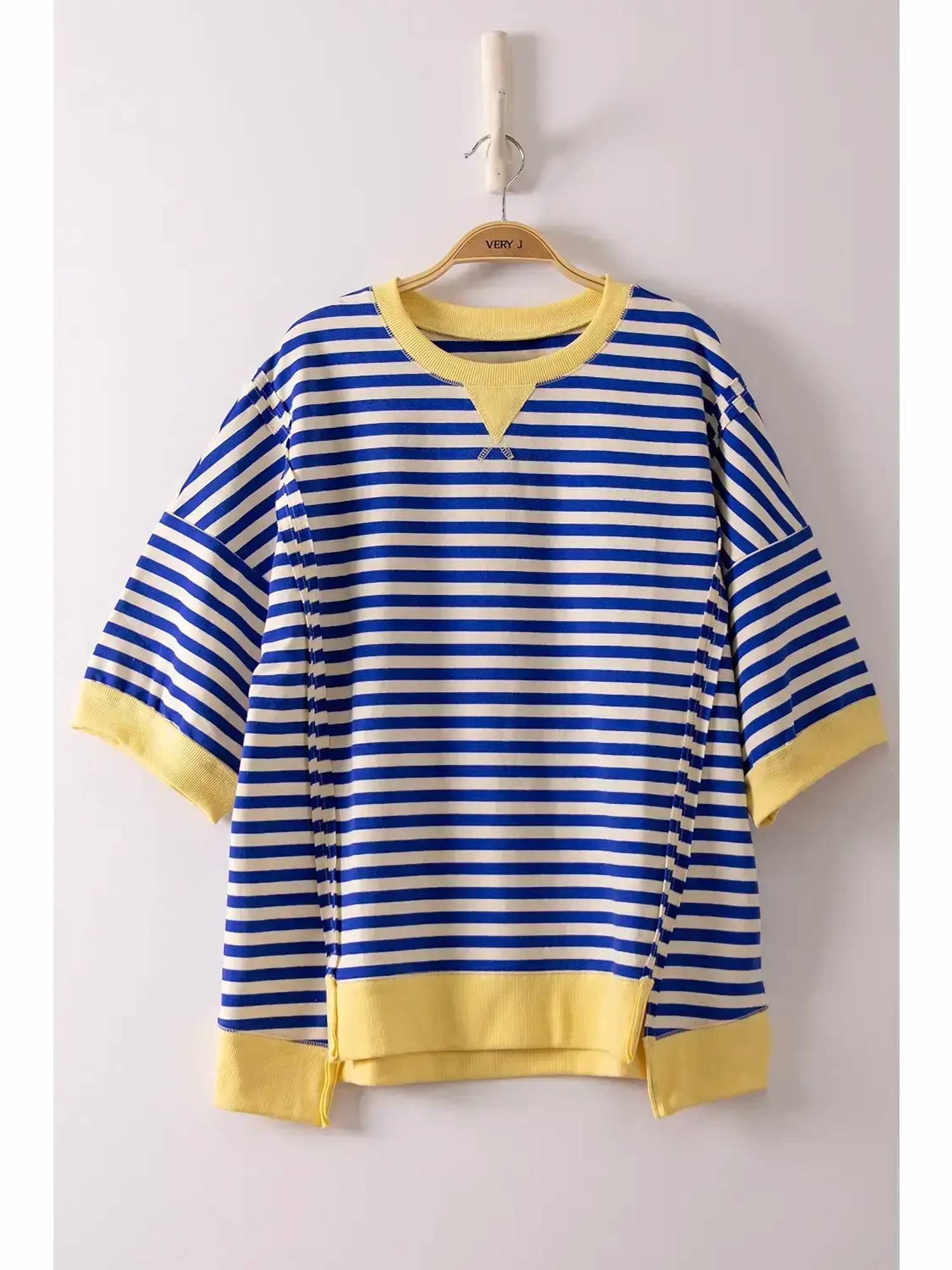 Very J - Susan Stripe Knit Top