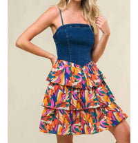 Flying Tomato - Laced In Love Woven Mini Dress