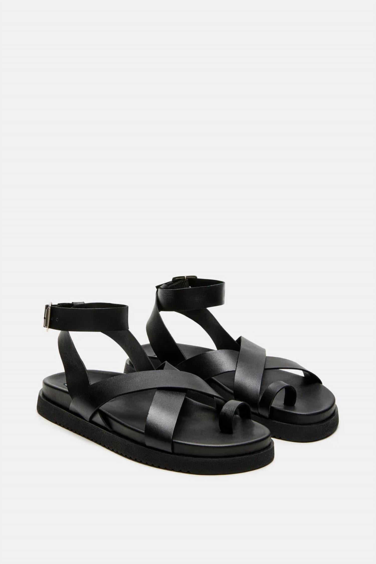 STEVE MADDEN Women's Mira Sandal in black - women's sandal