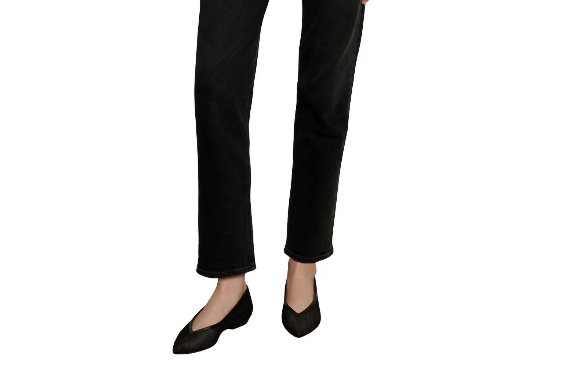 Veronica Beard - Leah Mid Rise Straight Leg Jeans
