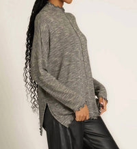 Project Social T - Sea Of Love Seamed Long Sleeve Top