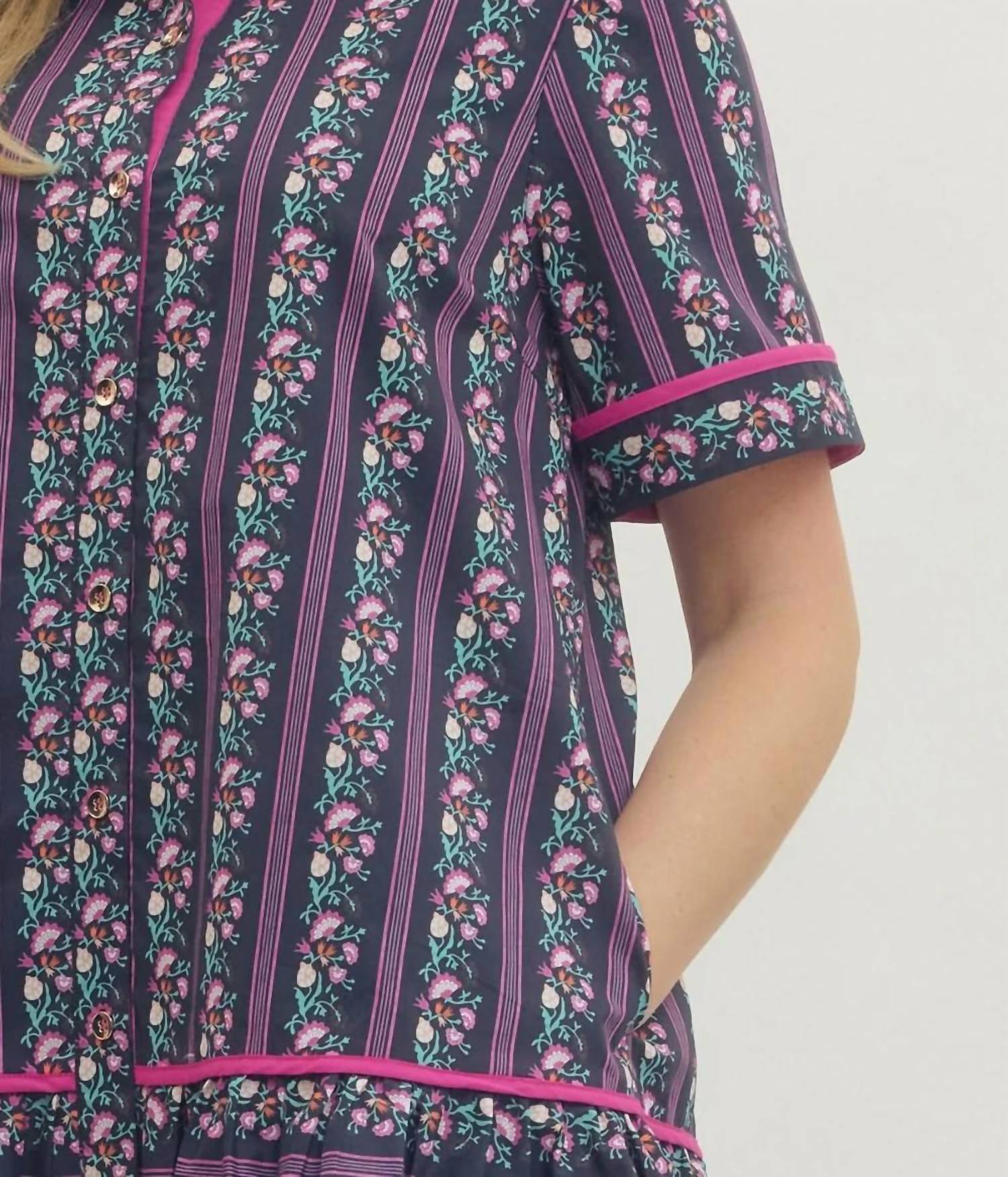 Entro - Nori Floral Mini Dress