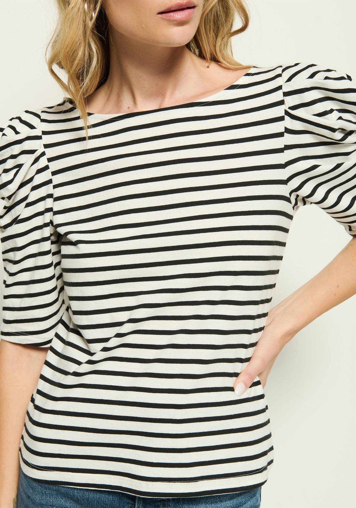 Nation Ltd - Emery Boat Neck Top