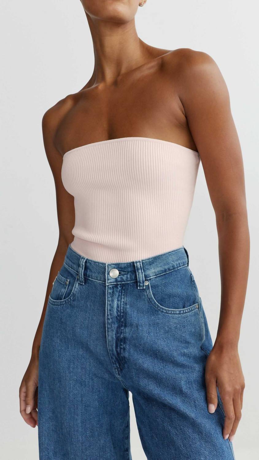 Dl1961 - Women'S - Instasculpt Ribbed Tube Top