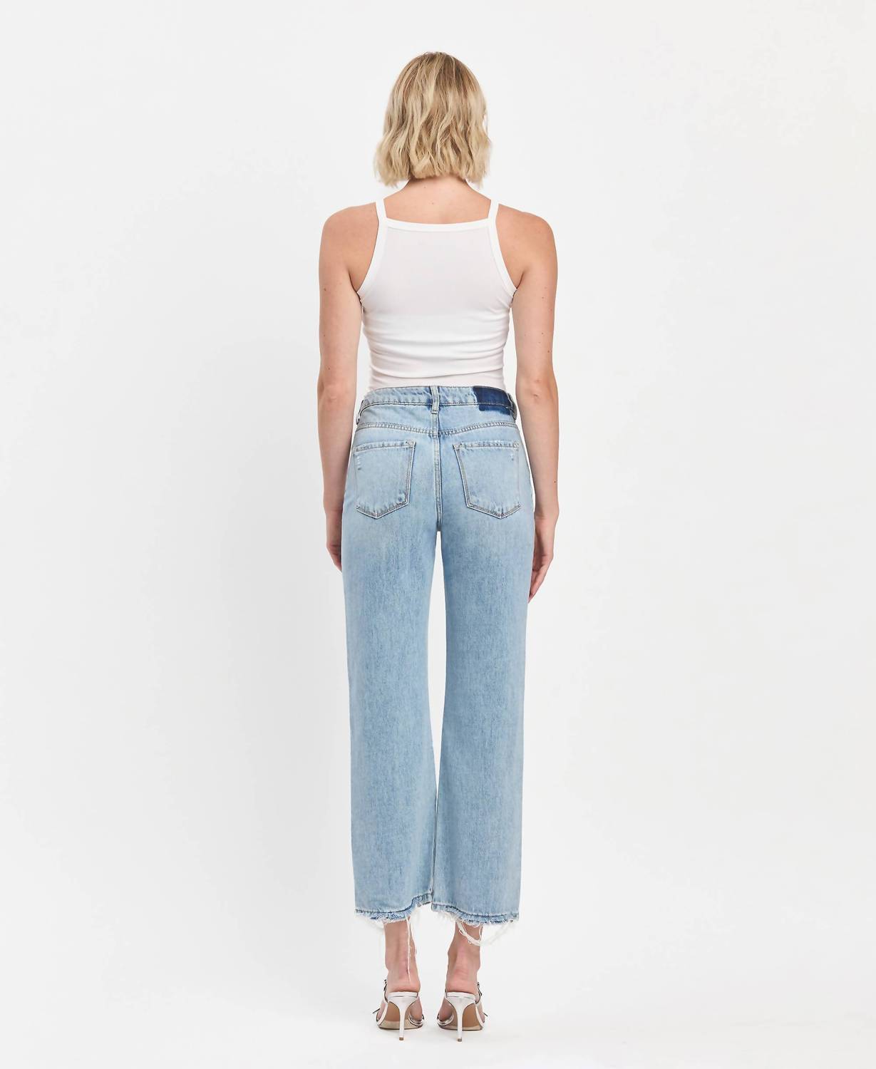 Lovervet - Lina 90's High Rise Ankle Slim Jeans