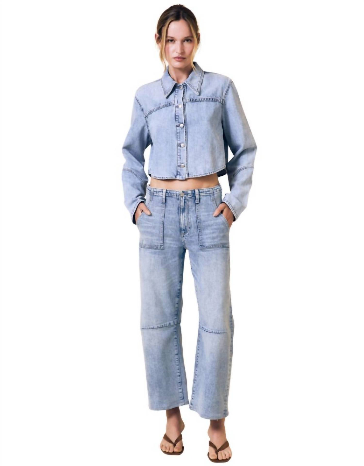 Le Jean - Utility Soft Barrel Jeans