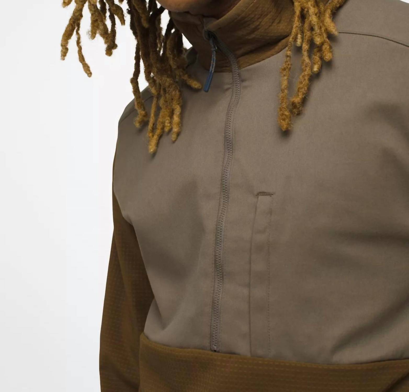 Prana - Gridlocked Fleece 1/2 Zip Sweatshirt