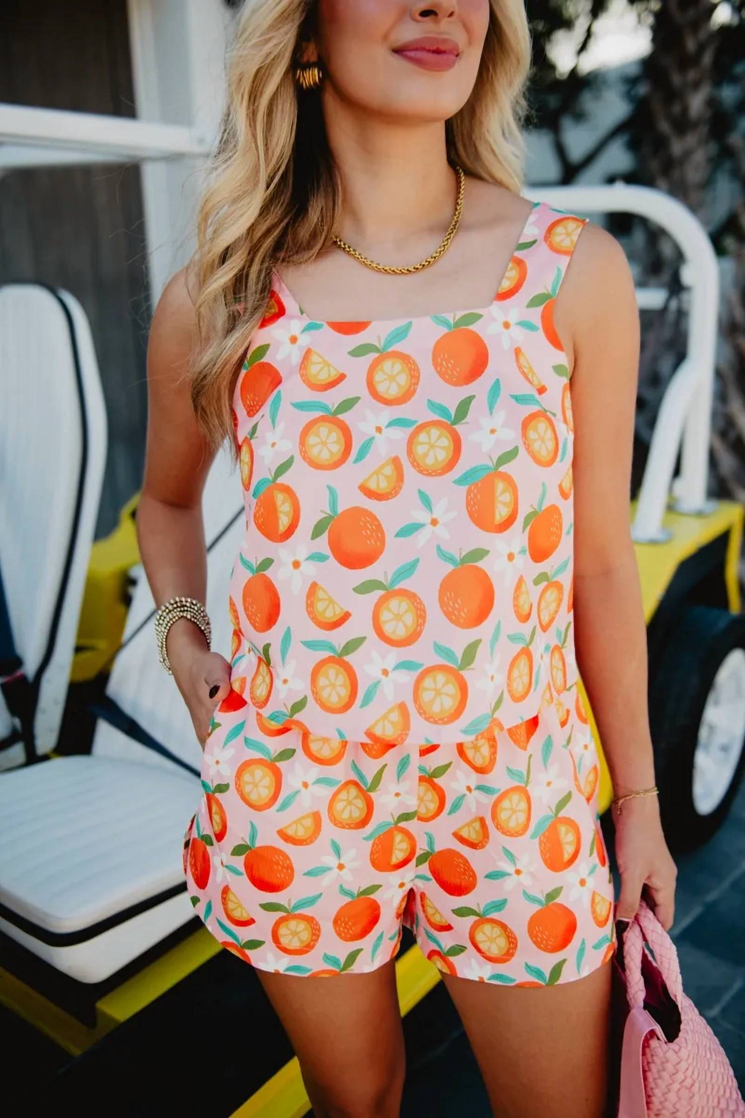 Katydid - Sweet Orange Loungewear Set