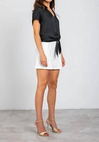 Lavender Brown - Caitlin Short Sleeve Top