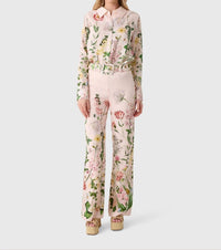 Cara Cara - Perfect Floral-pattern Shirt