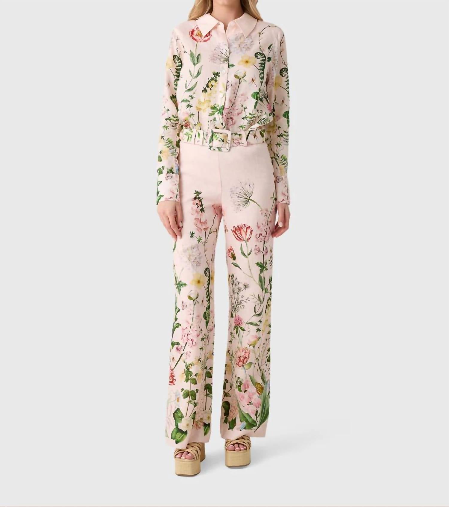 Cara Cara - Perfect Floral-pattern Shirt