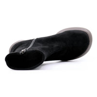 All Black - Mod Stretch Bootie