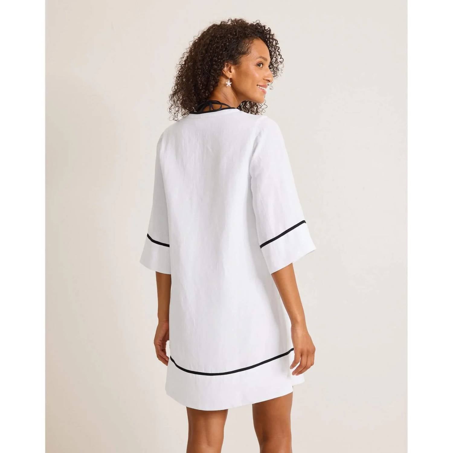 Tommy Bahama - St. Lucia Split Neck Tunic Dress Cover Up