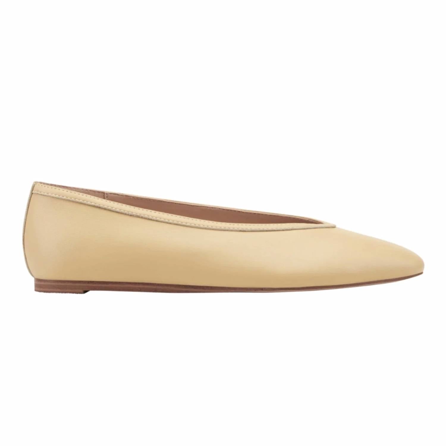Marc Fisher - Women's Gradi Leather Ballet Flat