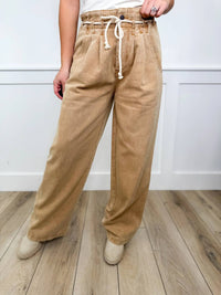 Sew In Love - Reason To Be High-rise Cotton Wide Leg Pants