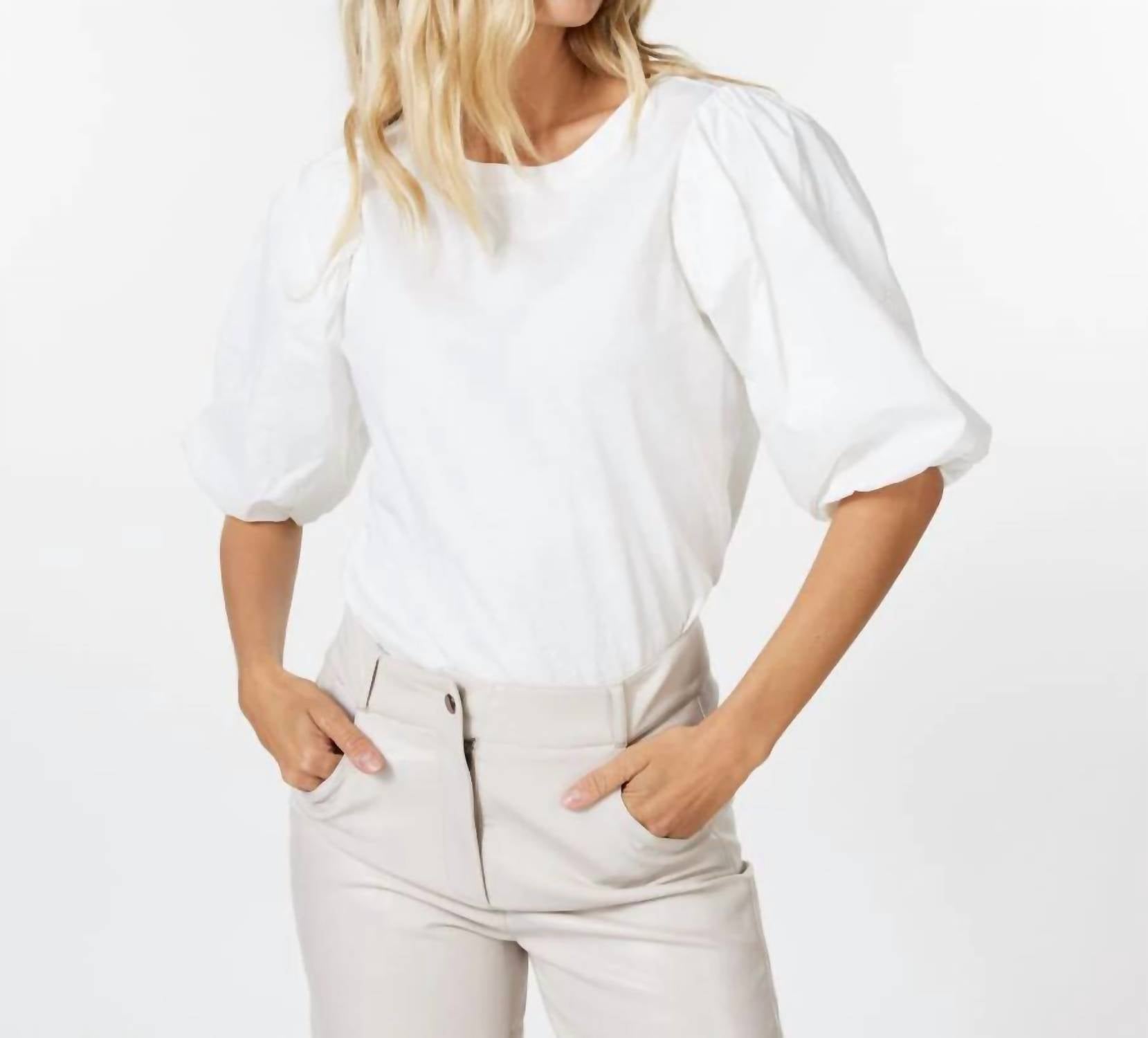 Esqualo - Odelia Blouson Sleeve T-shirt