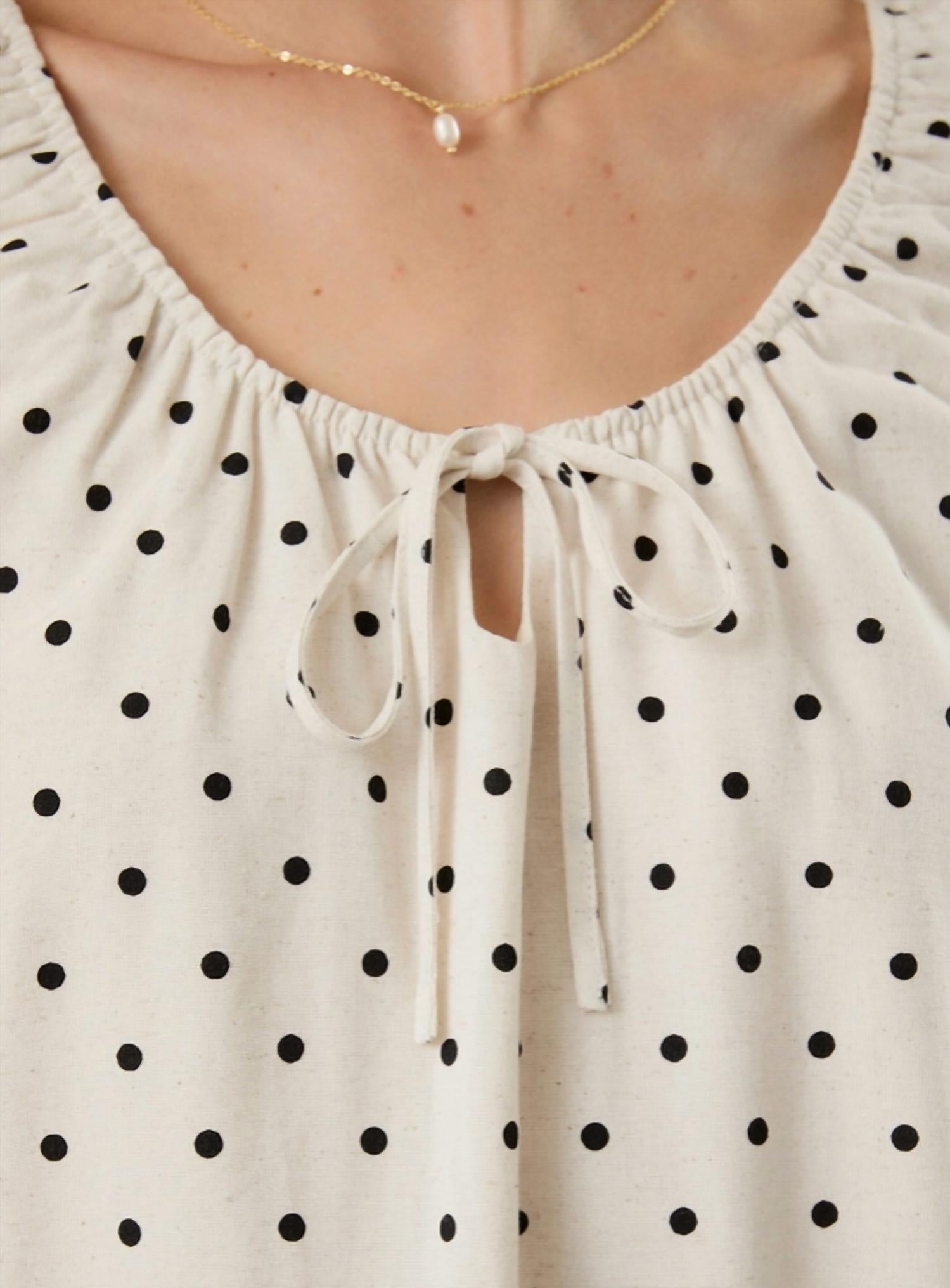 Sunday Edition - Gemma U-Neck Mini Dress