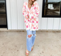 Blakeley - Checker Cloud Cardigan