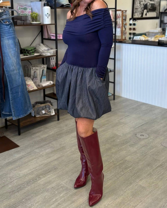 Vava - Anais Off Shoulder Bubble Dress