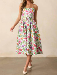 Prosperina - Lauren Belted Midi Dress